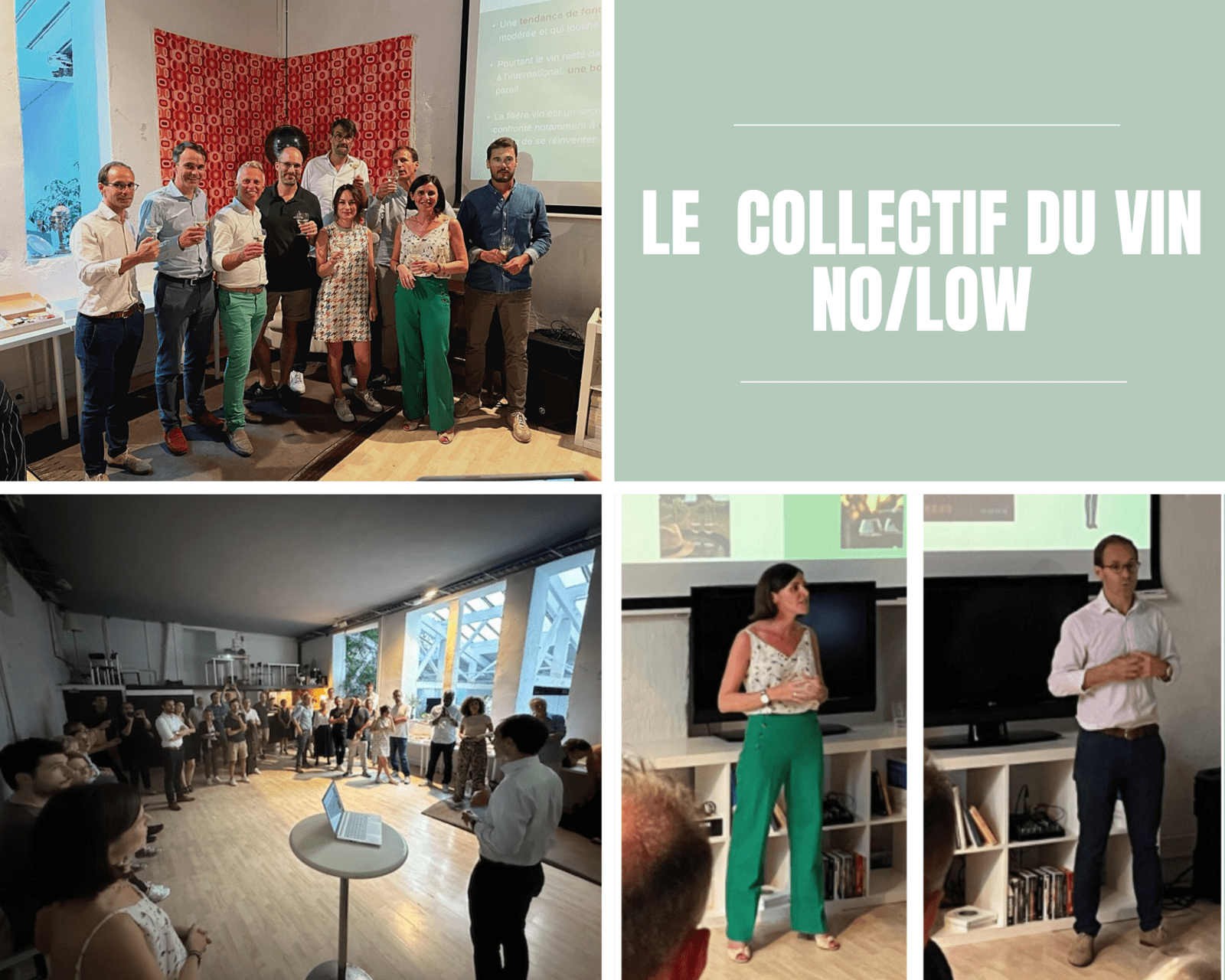 Le lancement officiel du Collectif du vin NO/LOW !